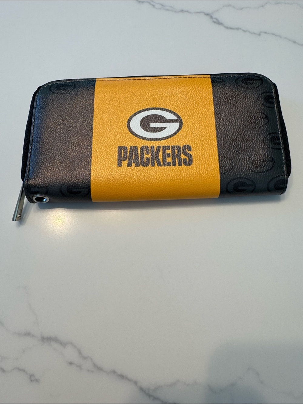 Green Bay Packers Zip Wallet - no strap